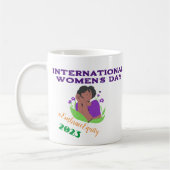 Cute International Women's Day Custom Mug (Gauche)