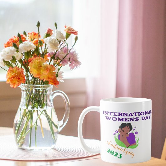 Cute International Women's Day Custom Mug
