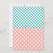 Cute invitation crêpes et pyjamas (Dos)