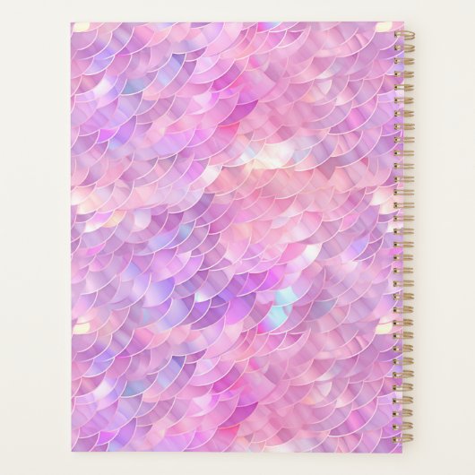 Cute Iridescente Unicorn Ombre Parties scintillant (Dos)