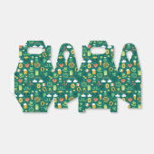 Cute Irish Icon Pattern Bedankdoosjes (Uitgevouwen)