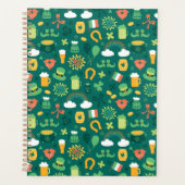 Cute Irish Icon Pattern Planner (Voorkant)