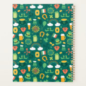 Cute Irish Icon Pattern Planner (Achterkant)