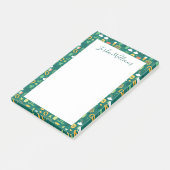 Cute Irish Icon Pattern Post-it® Notes (Schuin)