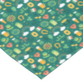 Cute Irish Icon Pattern Tafelkleed (Gekanteld)