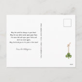 Cute Irish Knickknack stand Happy St Patrick's Day Feestdagenkaart (Achterkant)