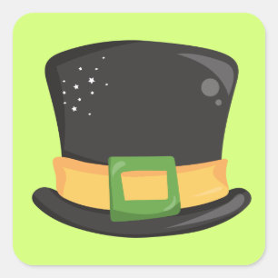 Cute Irish Pet Vierkante Sticker