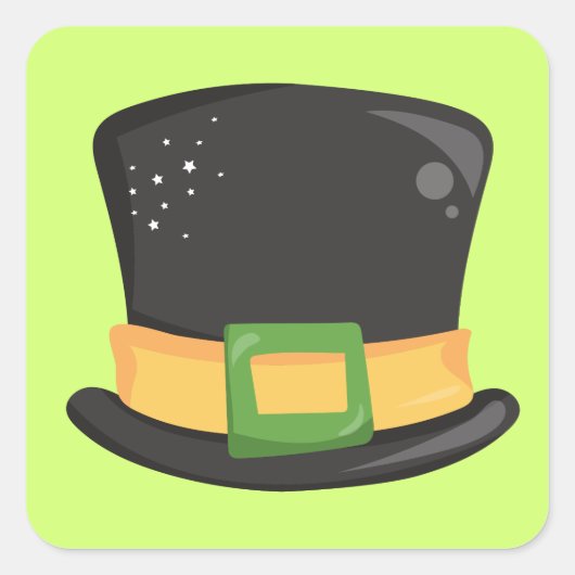 Cute Irish Pet Vierkante Sticker (Voorkant)