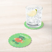 Cute Irish St. Patrick's Day Gnome Kartonnen Onderzetters (Insitu)