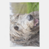 Cute Irish Wolfhound Theedoek (Verticaal)