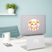 Cute It Up ! Autocollant de scrapbooking découpé s (Ordinateur portable sur le bureau)