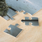 Cute Jack Russel met Kerstmis Legpuzzel (Zijkant)