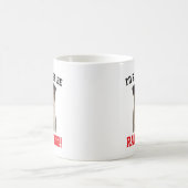 Cute Jack Russell 'I'd rather be RATTING' mug (Centre)