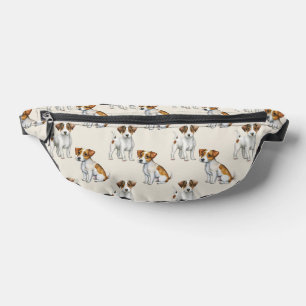 Cute Jack Russell Terrier Chien Motif