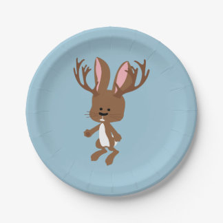 Cute Jackalope Papieren Bordje