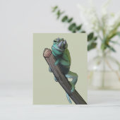 Cute Jackson's Chameleon Briefkaart (Staand voorkant)