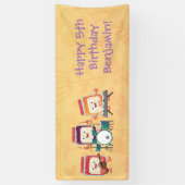 Cute jam Session cartoon Musician humor Spandoek (Verticaal)