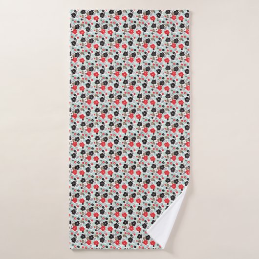 Cute Japanese patterns design Case-Mate iPhone Cas Badhanddoek (Badhanddoek)