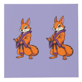 Cute Japanese Samurai Squirrel Kubus