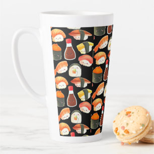 Cute Japanse Sushi Latte Mok