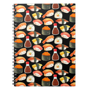 Cute Japanse Sushi Notitieboek
