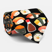 Cute Japanse Sushi Stropdas (Opgerold)