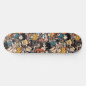 Cute Japapese Anime Manga Motif Skateboard (Horz)
