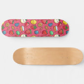 Cute Japapese Anime Motif Skateboard (Horz)