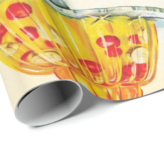 Cute Jello Mold Pattern Cadeaupapier (Rol Hoek)