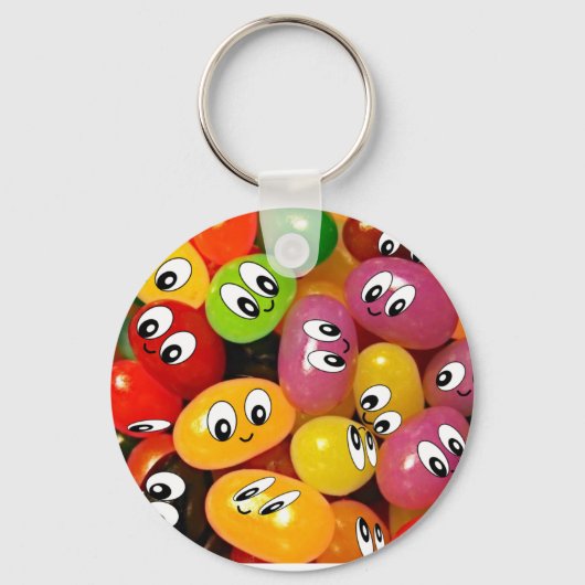 Cute Jelly Bean Sleutelhanger (Voorkant)