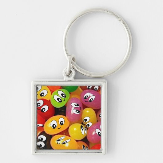 Cute Jelly Bean Sleutelhanger (Voorkant)