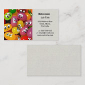 Cute Jelly Bean Visitekaartje (Voorkant / Achterkant)