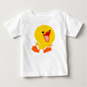 Cute Joyous Cartoon Ducking Baby T-Shirt