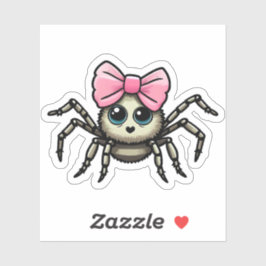 Cute Jumping Spider Sticker