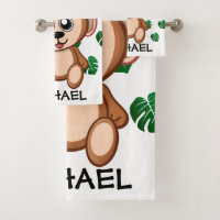 Cute Jungle Safari Singe Animaux Enfants