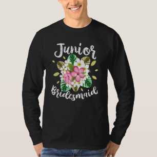Cute Junior Bridesmaid voor JR Bridesmaids Girls W T-shirt