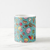 Cute Junk Food motif mug (Centre)