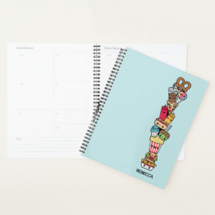 Cute Junk Food-planner Planner