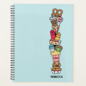 Cute Junk Food-planner Planner (Voorkant)