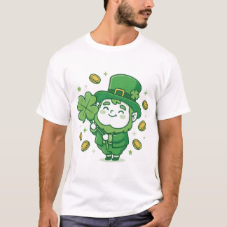 Cute Kabouter Lucky Clover T-shirt