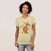 Cute Kangaroo chemises et vestes personnalisées (Devant entier)