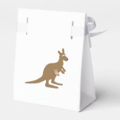 Cute Kangaroo en Joey Bedankdoosjes (Achterkant)