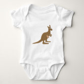 Cute Kangaroo en Joey Romper (Voorkant)