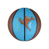 Cute kangaroo en koalas cartoon basketbal (Verticaal)