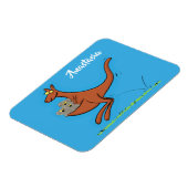 Cute kangaroo en koalas cartoon magneet (Linkerzijde)