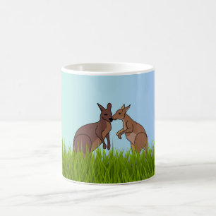 Cute kangourou mug