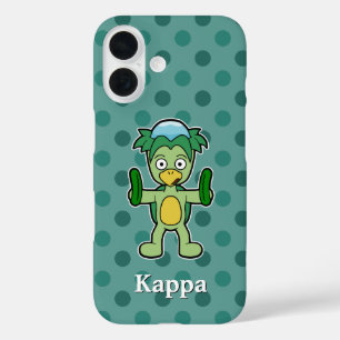Cute Kappa met komkommers iPhone 16 Hoesje