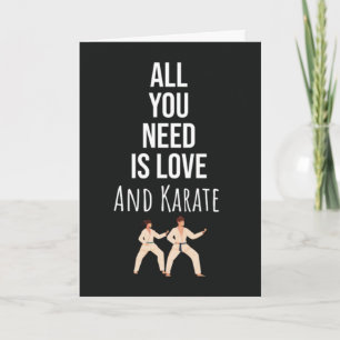 Cute Karate Kaarten Vechtsporten Voor Kinderen Spo