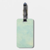 Cute Kat Cupcake Bagagelabel (Achterkant verticaal)