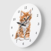 Cute Kat Grote Klok (Hoek)